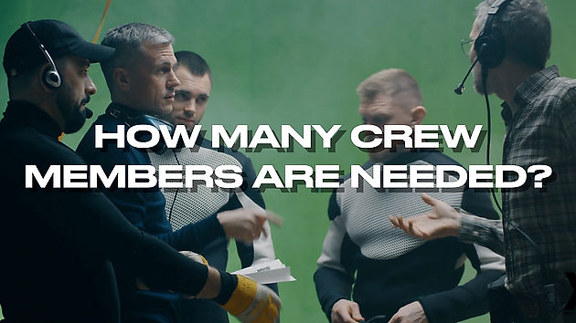 HOW MANY CREW MEMBERS DO YOU BRING?